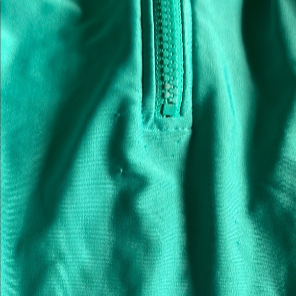 Cat & Jack Teal Mermaid Rashguard Swim Set with Skirt - Picture 7 of 10